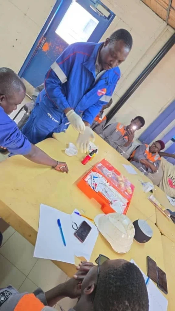 Formation Santé et Sécurité au Travail à Wärtsilä Kahone | Kaolack