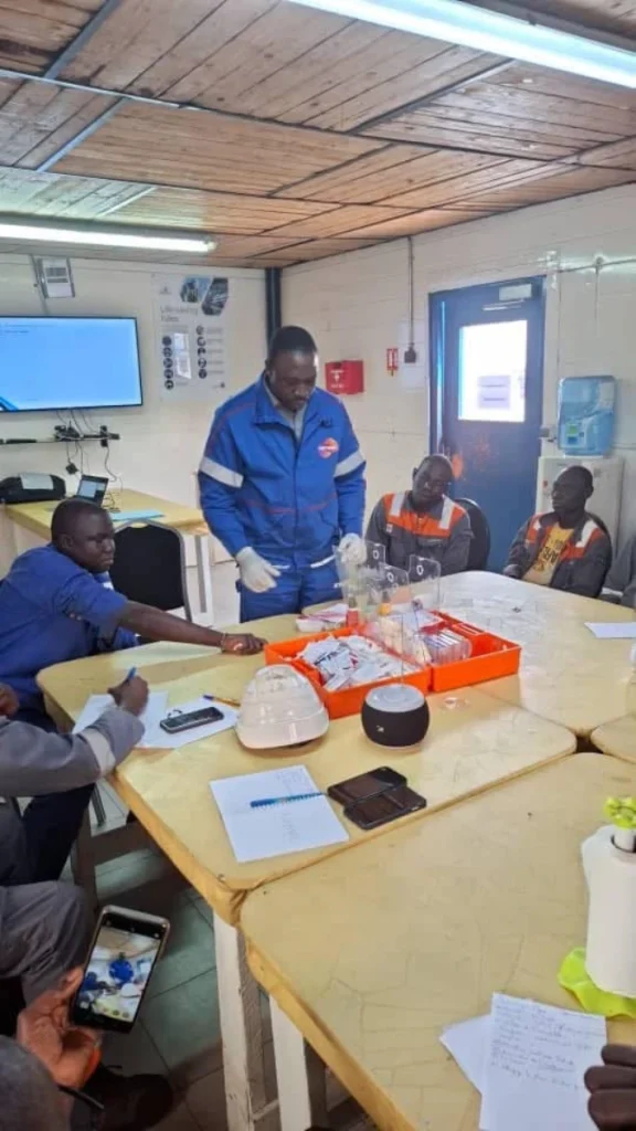 Formation Santé et Sécurité au Travail à Wärtsilä Kahone | Kaolack