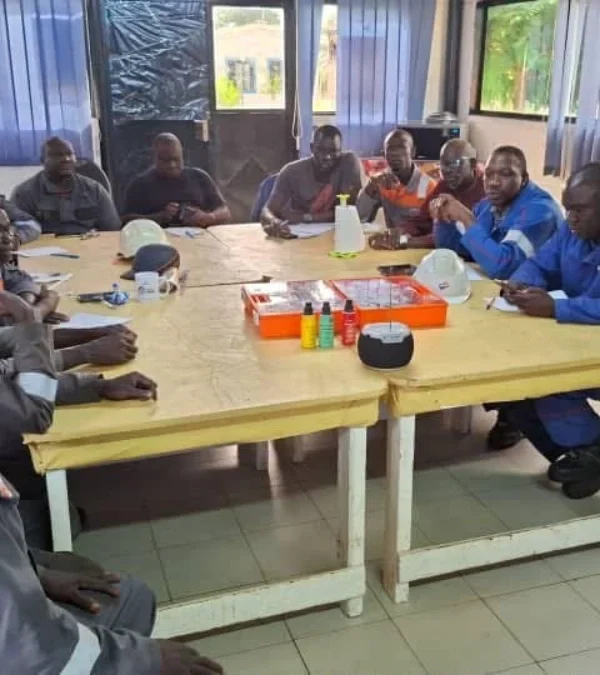Formation Santé et Sécurité au Travail à Wärtsilä Kahone | Kaolack