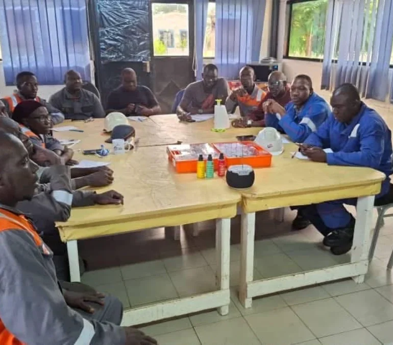 Formation Santé et Sécurité au Travail à Wärtsilä Kahone | Kaolack